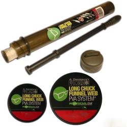 Kit Filet PVA Korda Funnel Long Chuck System 14mm Recharge Hexmesh 20m