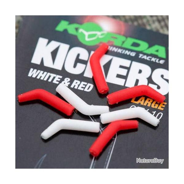Adaptateur Korda Kicker Red/White (par 10) Small