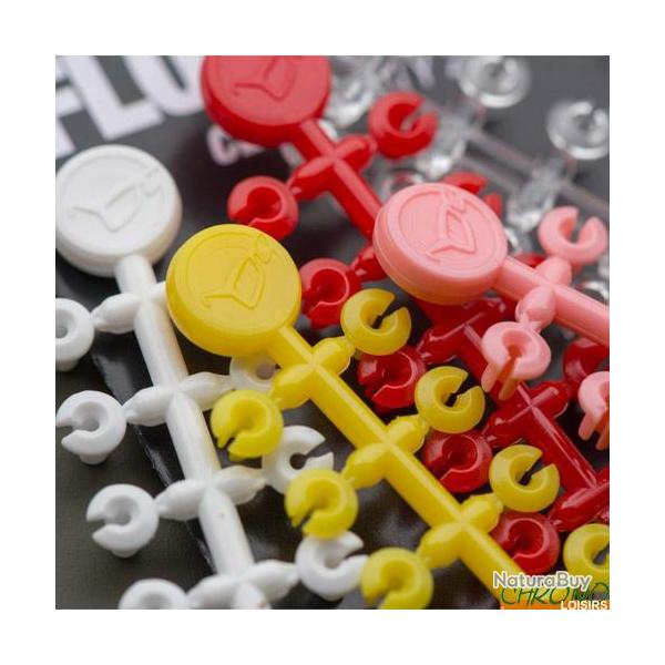 Stops App�ts Korda Floss Caps (par 20) Rose / Jaune