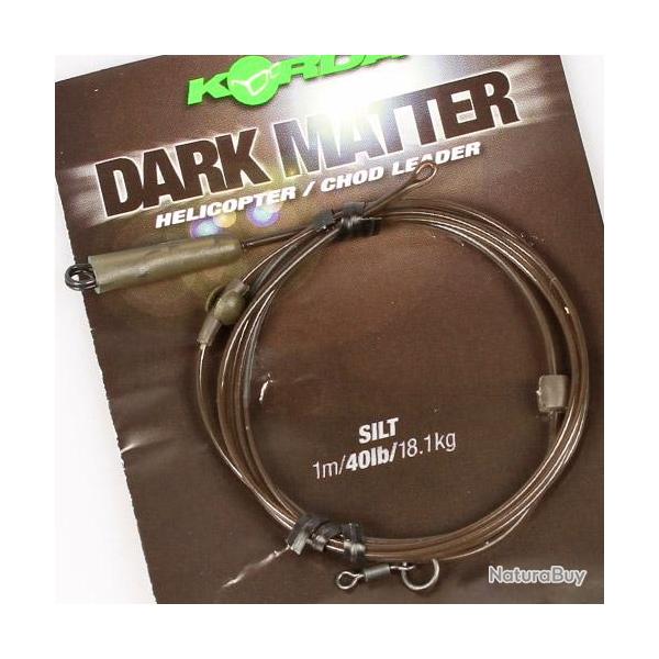 Montage Korda Dark Matter Leader Heli 40lbs Noir