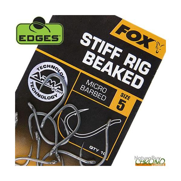 Hame�on Fox Edges Armapoint Stiff Rig Beaked (par 10) n� 6