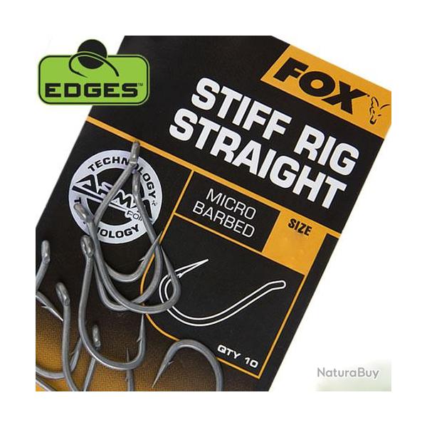 Hame�on Fox Edges Armapoint Stiff Rig Straight (par 10) n� 6