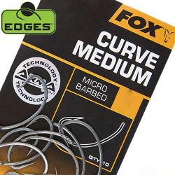 Hame&ccedil;on Fox Edges Armapoint Curve Shank Medium (par 10) n&deg; 4