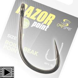 Hame&ccedil;on Carp Spirit Razor Continental XS (par 10) n&deg; 6
