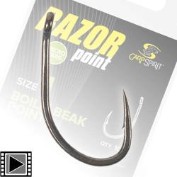 Hame&ccedil;on Carp Spirit Razor Boilie Beak Point (par 10) n&deg; 2