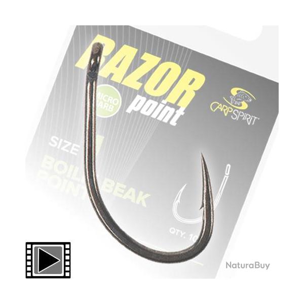 Hame�on Carp Spirit Razor Boilie Beak Point (par 10) n� 2