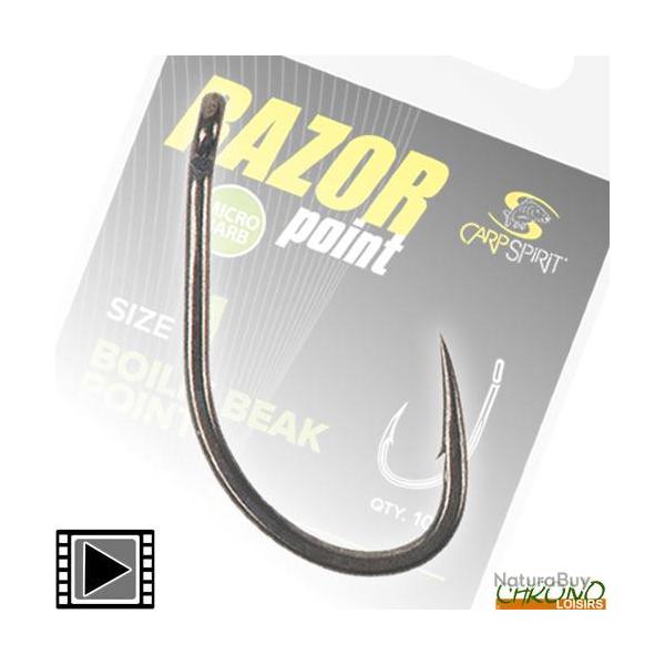 Hame�on Carp Spirit Razor Boilie Beak Point (par 10) n� 4
