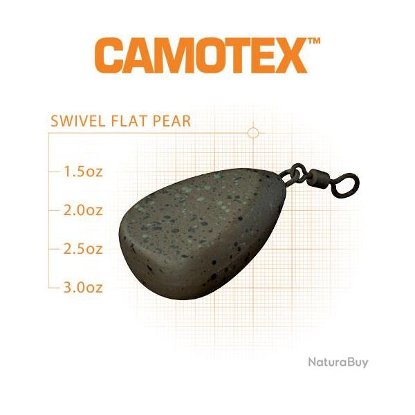Plomb Fox Flat Pear Camotex 85g