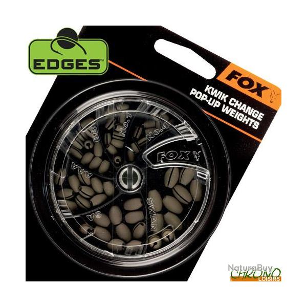 Plomb�e Fox Edges Kwik Change Pop Up Weights Distributeur