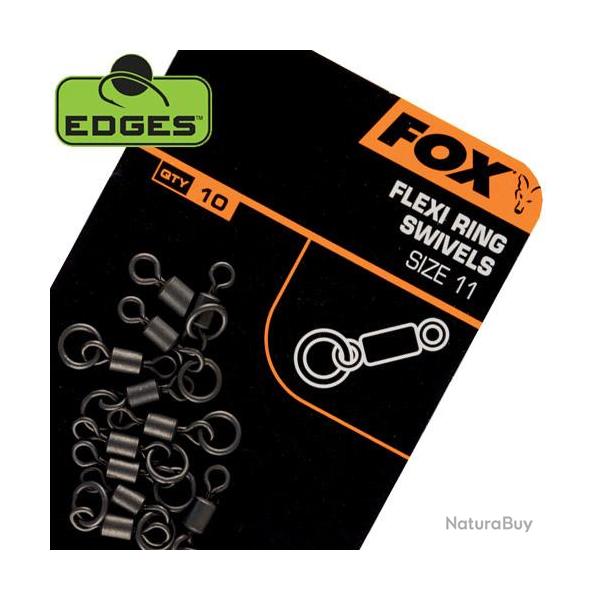 Emerillon � Anneau Fox Edges T11 (par 10)