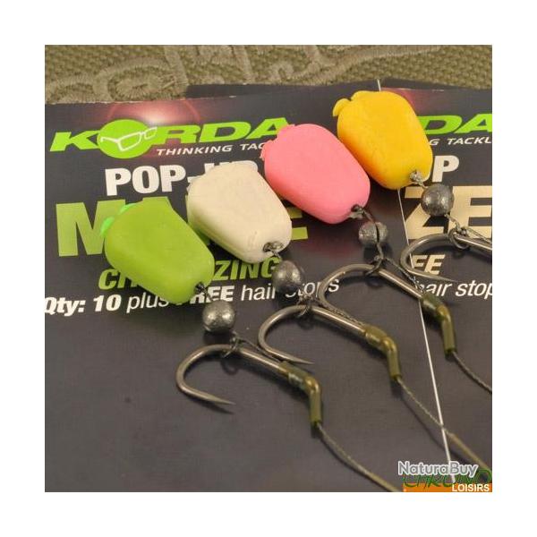 Ma�s Korda Aromatis� Fluo Flottant (par 10)  Blanc
