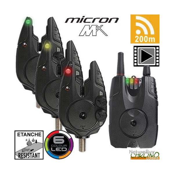 Coffret Fox Centrale 3 D�tecteurs Micron MX
