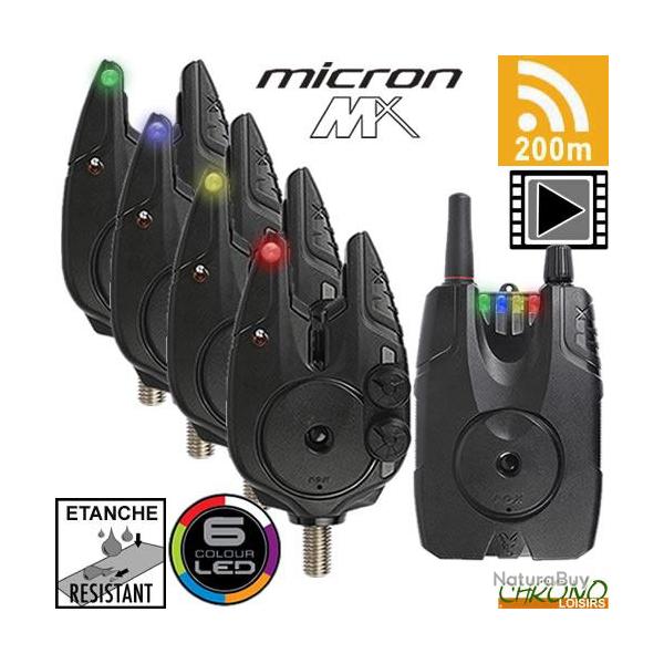 Coffret Fox Centrale 4 D�tecteurs Micron MX