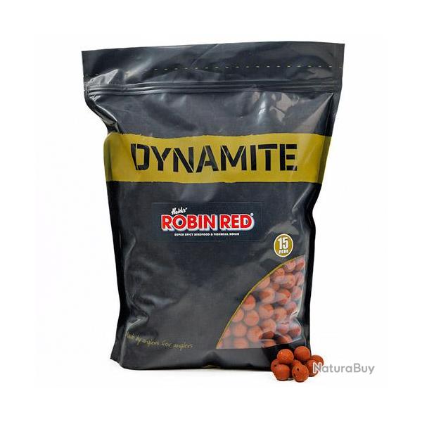 Bouillettes Dynamite Baits Robin Red 15mm 1.8kg