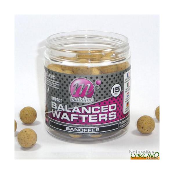 Bouillettes Equilibr�es Mainline High Impact Banoffee 15mm (par 60)