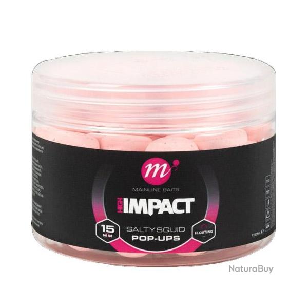 Pop Ups Mainline High Impact Salty Squid 15mm 150ml