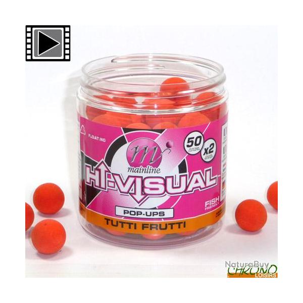 Pop Ups Mainline Fluo Hi Visual Tutti Frutti 15mm 150ml
