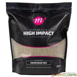 Amorce Mainline High Impact Groundbait Hempseed Mix 2kg
