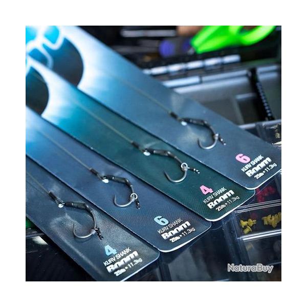 Bas de Ligne Korda Spinner Rig Kurv Boom 7'' sans ardillon n� 6