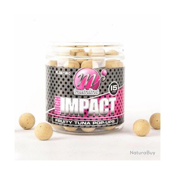 Pop Ups Mainline High Impact Fruity Tuna 15mm 150ml