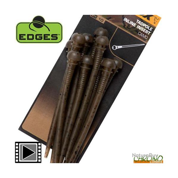 T�tine Fox Egdes Tadpole Inline Insert Camo (par 10)