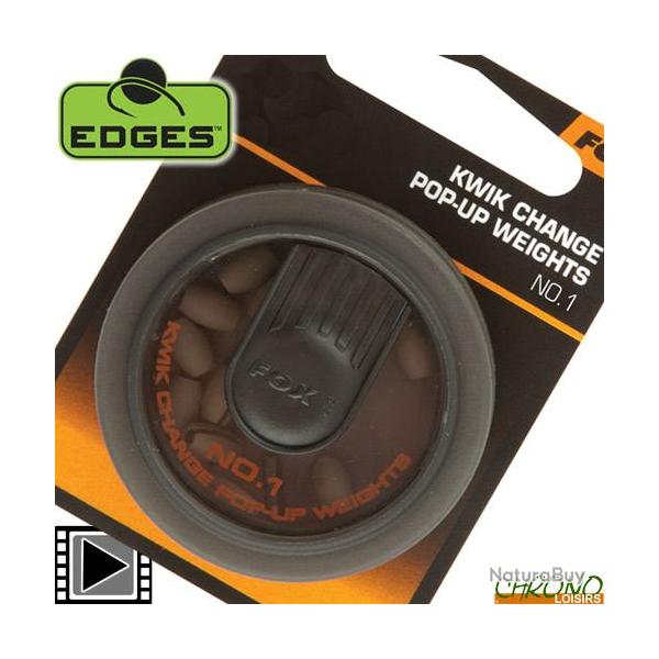 Plomb�e Fox Edges Kwik Change Pop Up Weights N�1