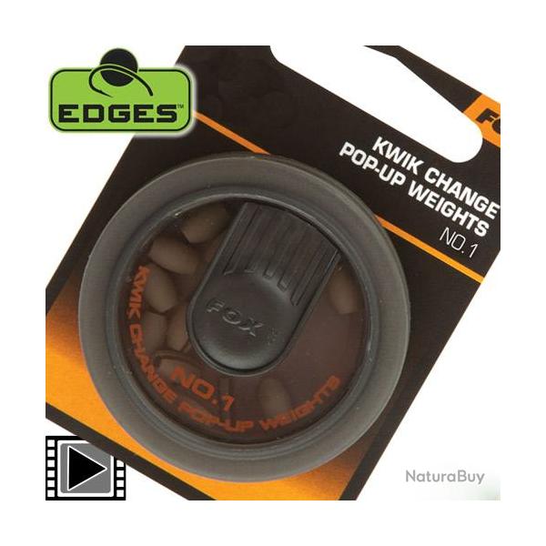 Plomb�e Fox Edges Kwik Change Pop Up Weights N�4