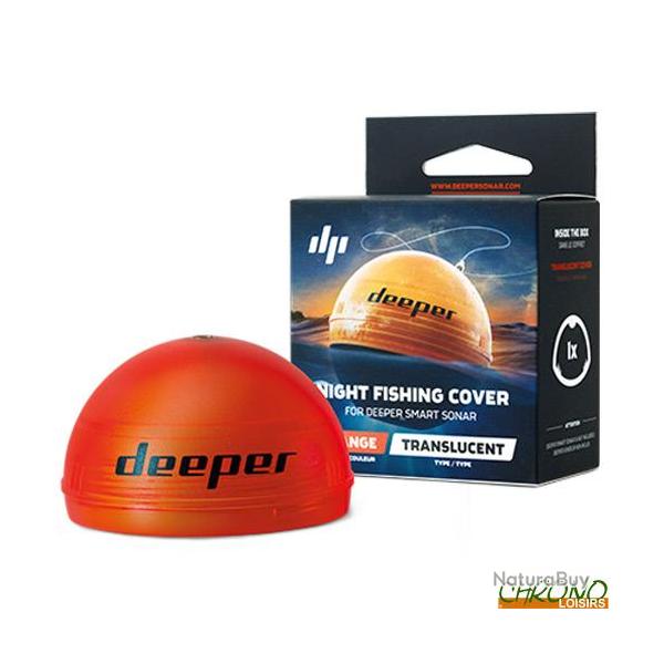 Couvercle Orange Fluo Deeper pour P�che de Nuit