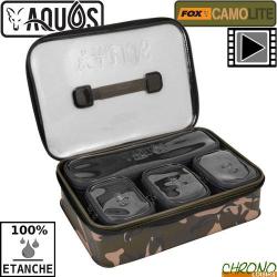 Trousse &agrave; Accessoires Etanche Fox Aquos Camolite Compl&egrave;te