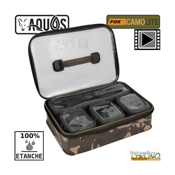 Trousse � Accessoires Etanche Fox Aquos Camolite Compl�te