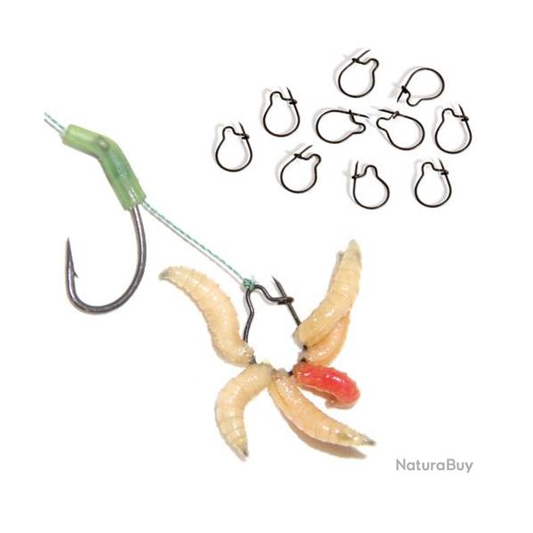 Maggot Clip Extra Carp (par 10) 6mm