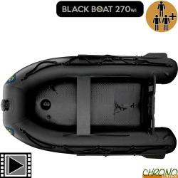 Bateau Pneumatique Carp Spirit Black Boat 270WI Plancher Air