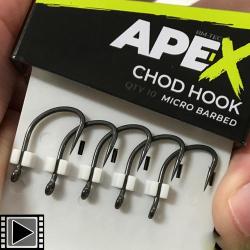 Hame&ccedil;on RidgeMonkey Ape-X Chod (par 10) n&deg; 6