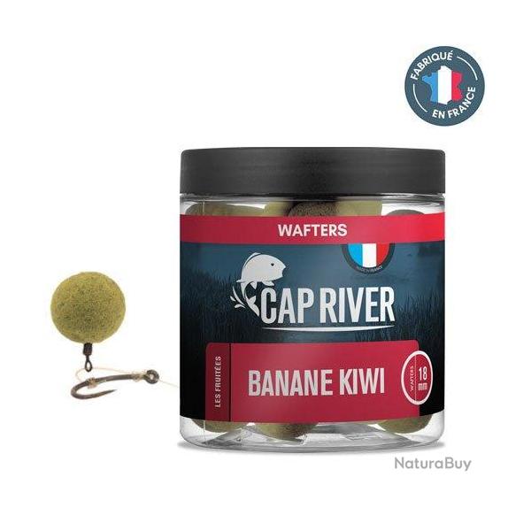 Bouillettes Equilibr�es Cap River Banane Kiwi 18mm 100g