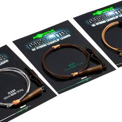 Montage Korda Dark Matter Leader QC Hybrid Clip 40lbs 50cm Gravel