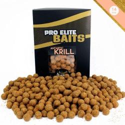 Bouillettes Pro Elite Baits Gold Antartic Krill 14mm 1kg