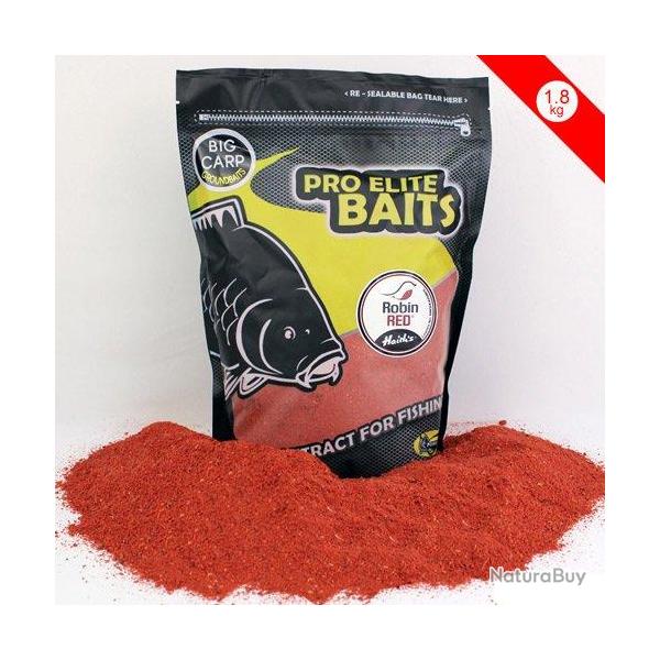 Amorce Pro Elite Baits Groundbaits Robin Red 1.8kg