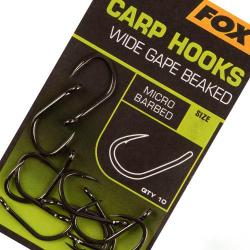 Hame&ccedil;on Fox Carp Hooks Wide Gape (par 10) n&deg; 2
