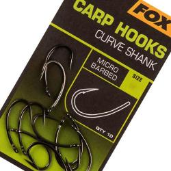 Hame&ccedil;on Fox Carp Hooks Curve Shank (par 10) n&deg; 2