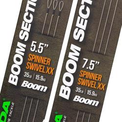 Montage Korda Fluorocarbon Booms Spinner Swivel XX (par 3) 5,5'' - 12,7cm