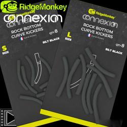 Adaptateur RidgeMonkey Connexion Rock Bottom Curve Kickers (par 8) Small