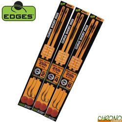 Bas de Ligne Fox Edges Curve Short Camotex Semi Stiff (par 2) n&deg;4 25lbs