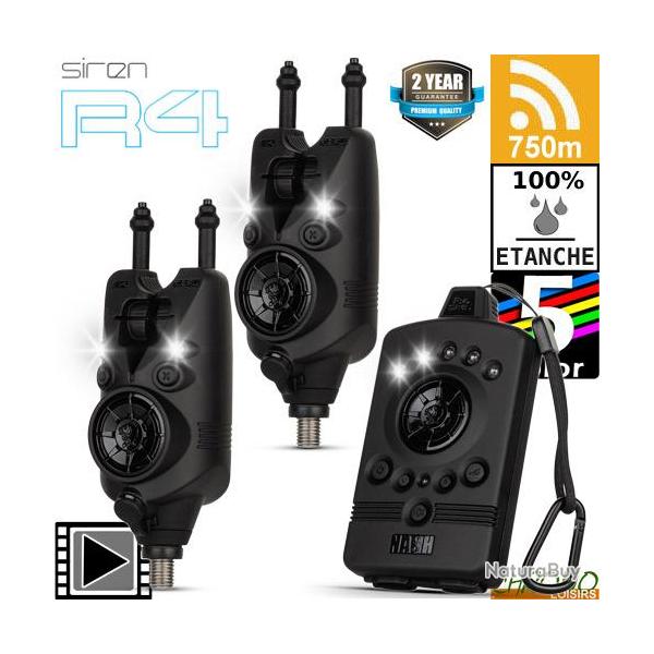 Coffret Nash Centrale 2 D�tecteurs Siren R4