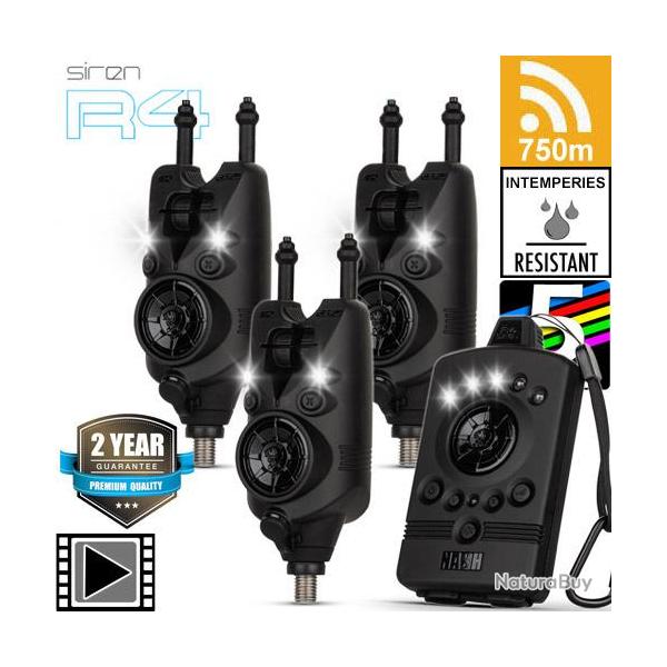 Coffret Nash Centrale 3 D�tecteurs Siren R4