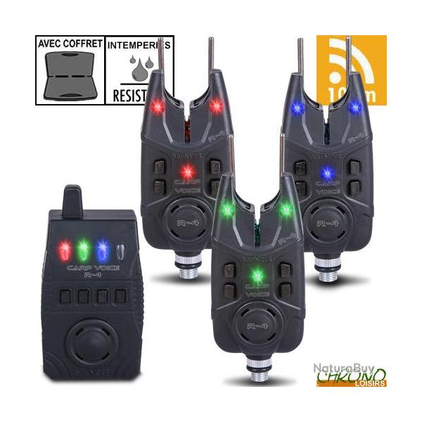 Coffret Anaconda Centrale 3 D�tecteurs Carp Voice R-4