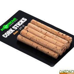 B&acirc;tonnet de Li&egrave;ge Korda Cork Sticks 6mm (par 10)