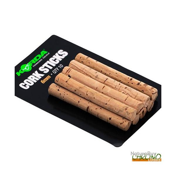 B�tonnet de Li�ge Korda Cork Sticks 6mm (par 10)