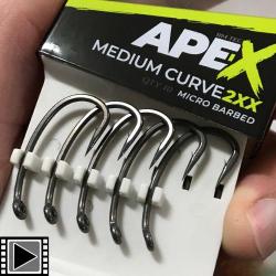 Hame&ccedil;on RidgeMonkey Ape-X Medium Curve 2XX (par 10) n&deg; 2
