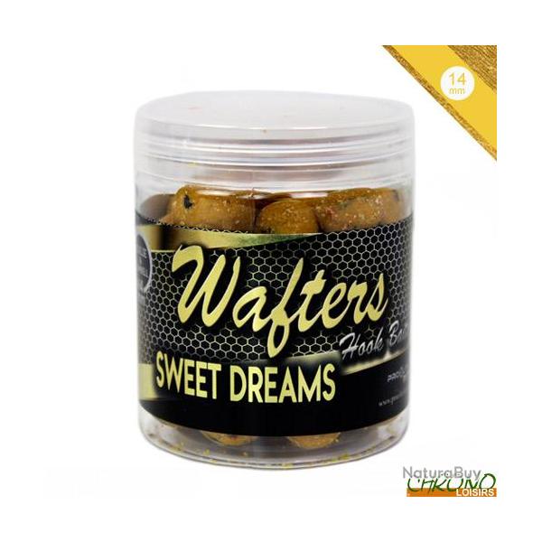 Bouillettes Equilibr�es + Dumbells Pro Elite Baits Gold Sweet Dreams 14mm 110g