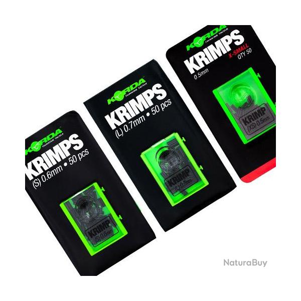 Attaches Korda Krimps Attaches Krimps (XS) 0.5mm